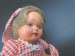 6 inch rubber german doll face a